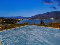 Lake Chelan Luxury Villa w/ Views•Private Beach•Marina•Pool•Spa•Sauna-Sleeps 24 Hotels in Chelan