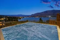 Lake Chelan Luxury Villa w/ Views•Private Beach•Marina•Pool•Spa•Sauna-Sleeps 24