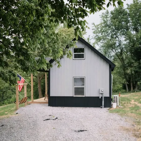 Little House on Dairy- Near Ark- Feed Grain to Calves and Goats
