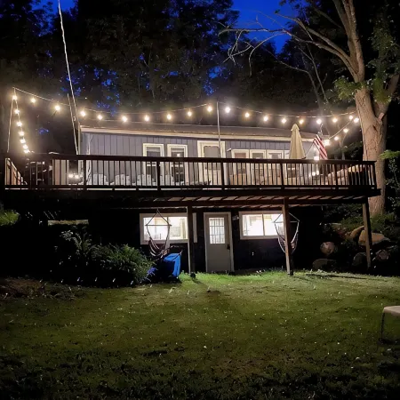 Cozy Vermont Lake Lodge with Kayaks Fishing & Campfire Fun