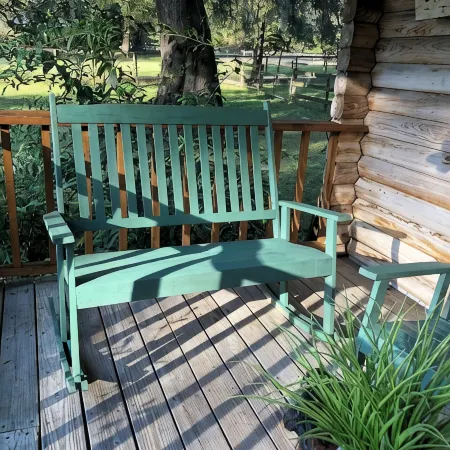 Log Cabin near Ocala and World Equestrian Center ideal for family retreats.