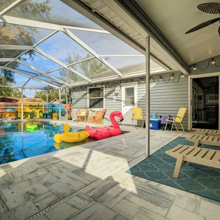 NEW~Sunset Cove Retreat~Heated Pool~Spa~Pool Table