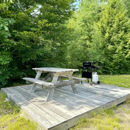 Brand new 2BR, 1.5BA-close to amenities yet feels secluded. 2 story, AC, wifi!