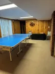 Lucky View Lodge Log Cabin on Big Butternut Lake Luck, WI 3 acre 300ft lakeshore - Chalets