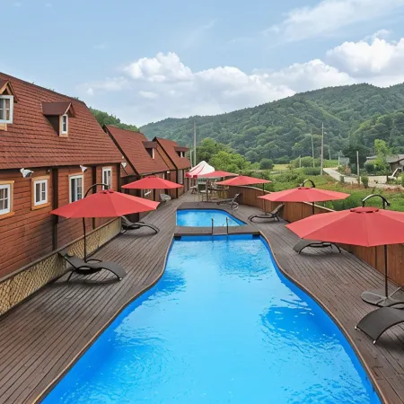 Wonju the Finland Pension Отели рядом с достопримечательностью «Поле для гольфа Oak Valley Resort»