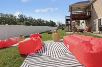 Spacious 5BD - UNL 5mins - BBQ, Games & Backyard