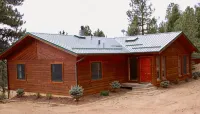 Gorgeous Deck View of Pike's Peak in Secluded Forest- 8 Acres; Excellent Reviews - balcony