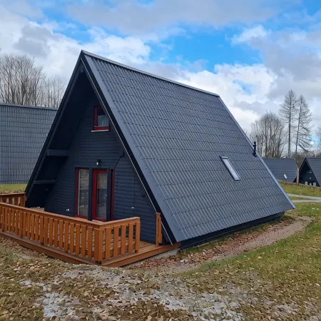 Vacation home Schmetterling in the vacation home park at Twistsee