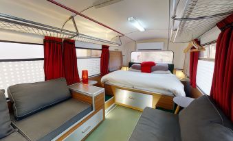 Gozo Bus Glamping - Stay on a 1974 Vintage Maltese Bus in Xlendi