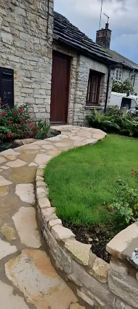 The Old Post Office, annex with bedroom, onsuite and lounge with kitchenette.