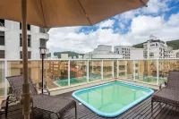Apto c/ piscina e churrasq, 280m da praia IMD0502 - 4 stelle