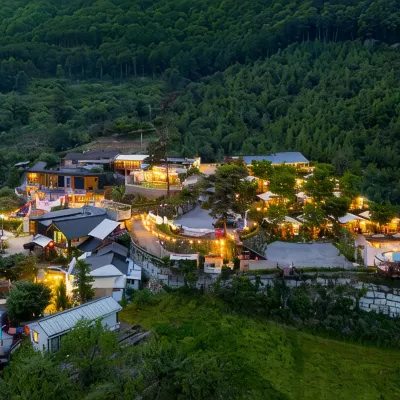 Gapyeong Fox Love Poolvilla Glamping 鄰近上泉站的酒店