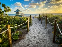 Luxe Coastal Retreat - 4BR w/ Pool, Hot Tub, Arcade & Work Space - 3 mi to beach