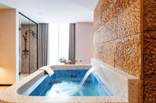 Yunfuli Hidden Homestay Anyue Lemon Flower City Private Hot Spring B&B