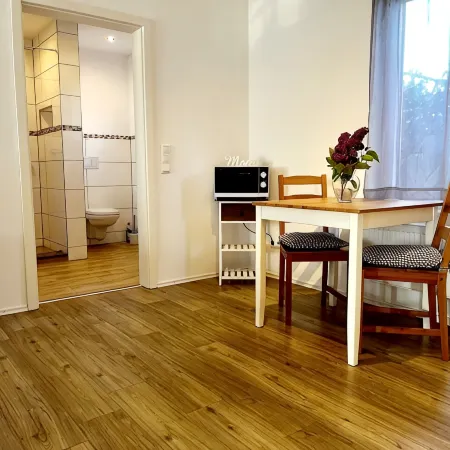 1-Room AppLindenblüte", Büsum (4km), North Sea, Beach, Terrace, Parking Lot