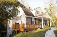 Charming, spacious house with large outdoor area.