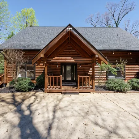 Waterfront cabin with party dock. We are pet friendly so bring the whole family.