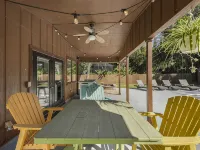 Spacious Home Prime Location of St. Augustine: Pool, Hot Tub, & Fire Pit