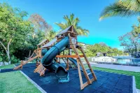 2BR GROUND floor: Pool, Hot tub, Big Gym, Beach Access LUX AWA Playacar - Bungalows