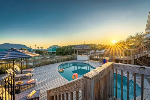 Private Pool 20Steps2Beach Arcade Ping Pong Sleeps18 Barrel Sauna - Private Pools