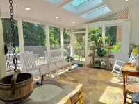 1885 Farmhouse Luxuriously Renovated: Antiques & Animals
