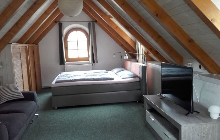 Idyllically located in the center of Coswig