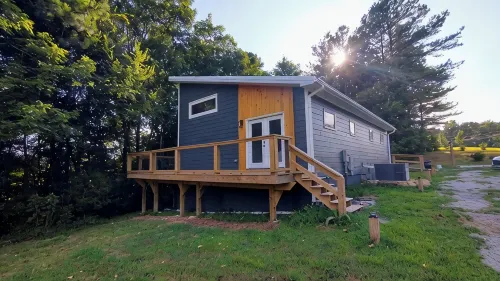 This stylish, modern country home is perfect for a getaway in Summertown, TN. - Wifi