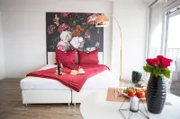 ☆Modern apartment☆Wide view☆29th floor☆Neflix☆Center☆ - balcony