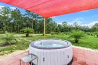Cabin #3 Zen At The Palms Private HOT TUB - Feriehus
