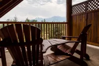 Glacier House Hotel & Resort - vue sur la montagne