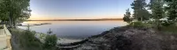 Lake Front Cabin Located On Muskallonge Lake