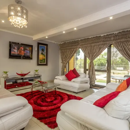Ezulwini Guest House - Standard Double Room with Balcony & Pool View, 2 Guests