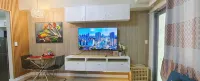 Manhattan plaza tower 1 araneta center cubao with Balcony, karaoke, netflix - 4 ดาว