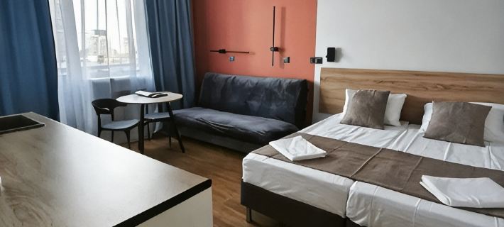Apartments Sedmoye Nebo Hotels in Chelyabinsk