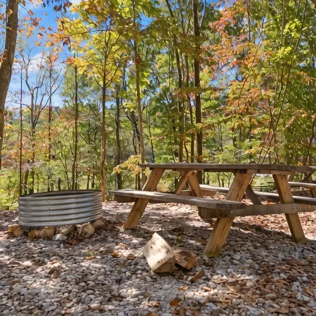 Luxury RV Retreat wd Firepit and Grille– Serene Wooded Stay Near Red River Gorge