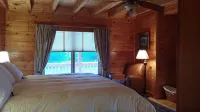 Private Equestrian Estate - Log Cabin Ovrlooking Pond, Stream & Waterfall - Alphydda