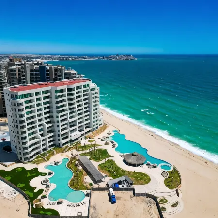Las Palomas Phase 3 Spectacular Brand New Ground Floor Ocean Front 3 bed/3bath