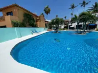 A pool and a beach… What else do you need? Check out my REVIEWS! GREEN! - Beach