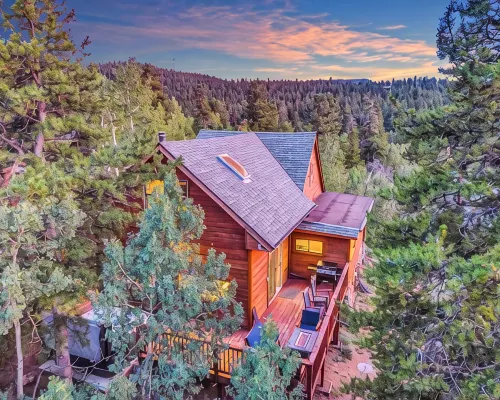Best Hot Tub View in Bailey - Family & Pet Friendly BBQ / Hot Tub / Near Denver Hotels in Bailey