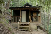 Remote cabin with creek and waterfall views 10 min from town