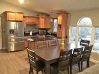 Sunny Beach Getaway-Outdoor Shower, Big Deck, Walk to Coffee+Ice Cream-Sleeps 10 - Beach