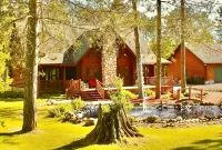 10 Acres - Hot Tub - Groups. Enchanting Serenity, Fun, Nature & Spaciousness. - 小木屋
