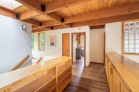 Deception Pass home with forest and bay views