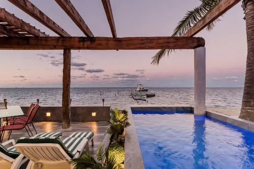 Cancun - Beach front Residence with Private Pool - Hotel Zone -  Holiday Villas