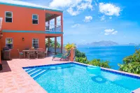 Stunning Villa in a Most Desirable Location on Tortola -  Ferienhäuser
