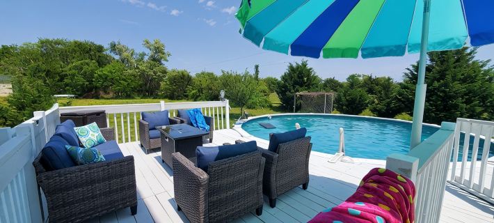 The Sandpiper: Exceptional Private Family Fun #Private Pool Hotels in Northampton County