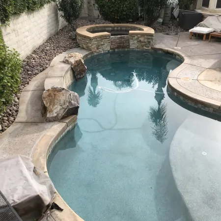 Beautiful & spacious home-gated community. Private yard w/salt water pool/spa.