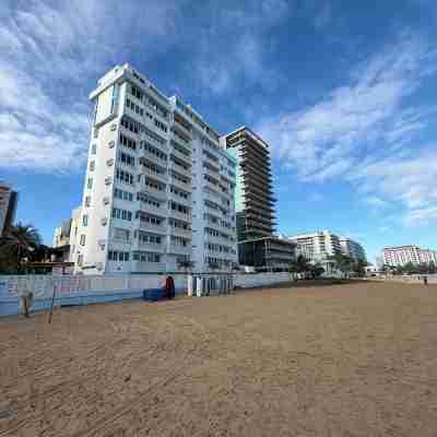 Puerto Rico,  Beach front Condo in CONDADO, San Juan on the BEACH. Hotel Exterior