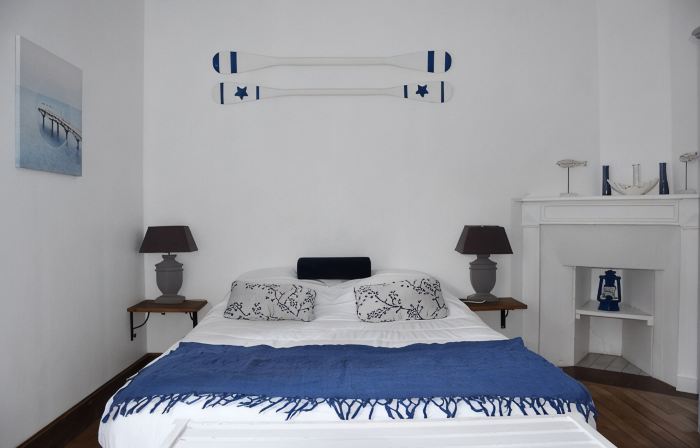 Fisherman's cottage , parking possible, 80 m from the sea, garden, 5 per, wifi