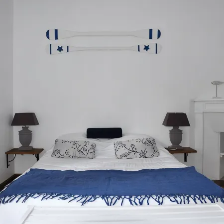 Fisherman's cottage , parking possible, 80 m from the sea, garden, 5 per, wifi